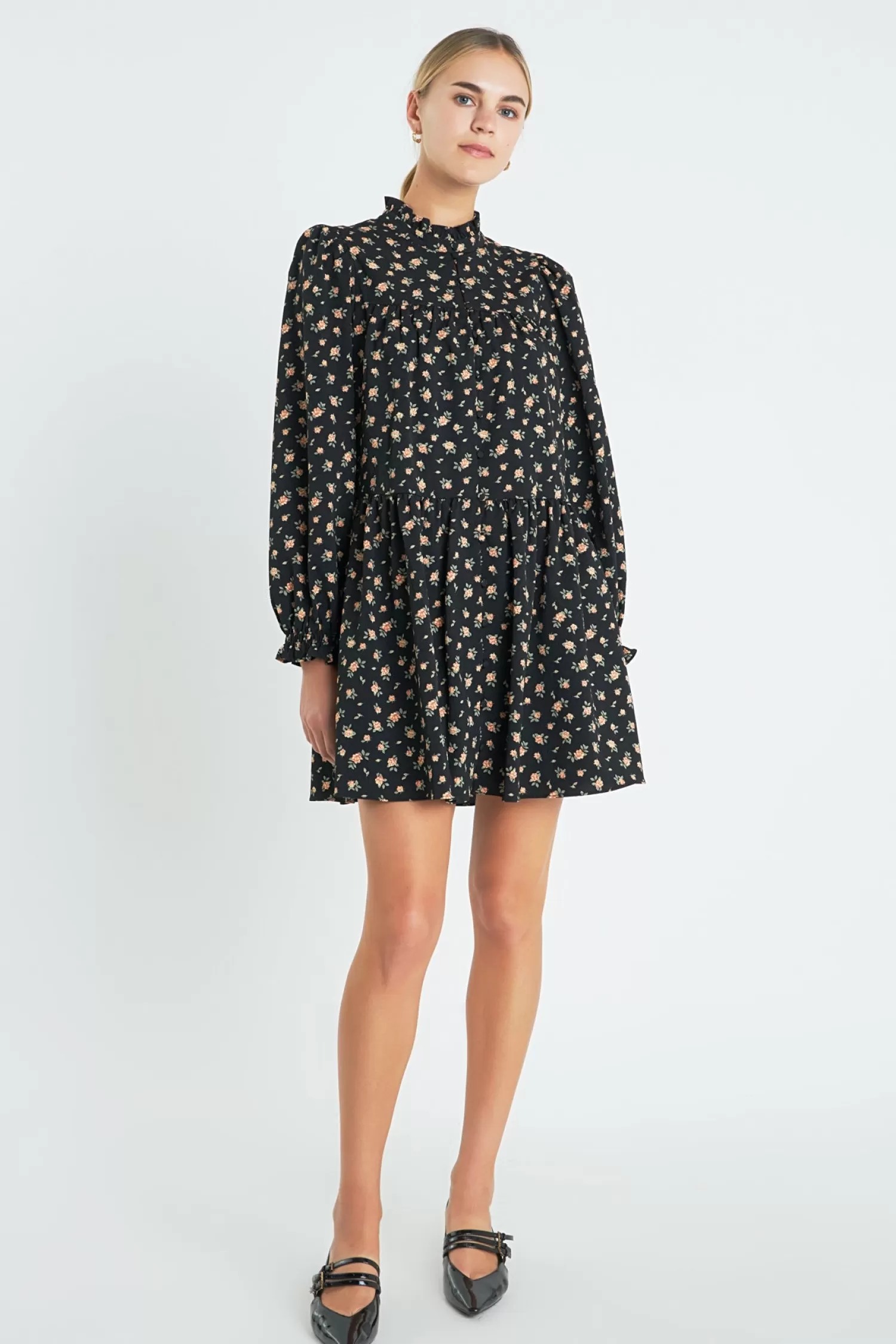 Discount Floral Tiered Mini Dress Mini Dresses | Date Night Dreams