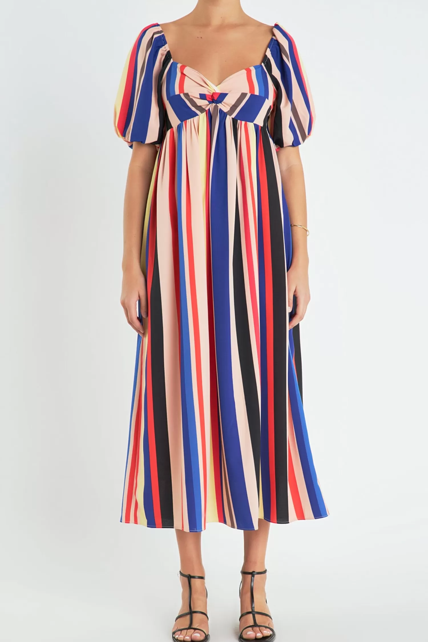 Fashion Color Stripe Maxi Dress Maxi Dresses | Lounge & Casual