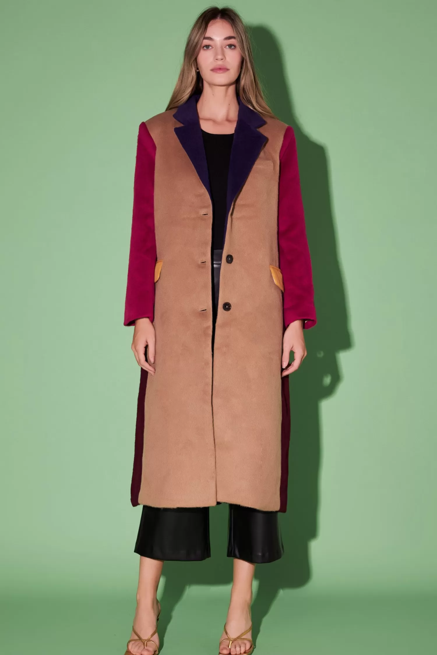 New Premium Oversize Color block Coat Premium | Best Sellers